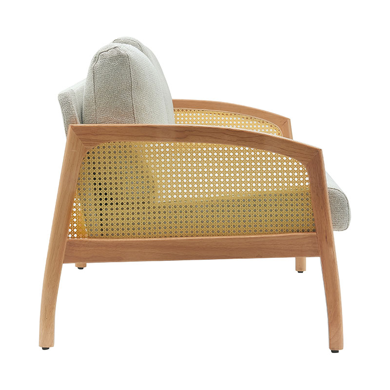 Rattan Kol Dayama Keten Kanepe